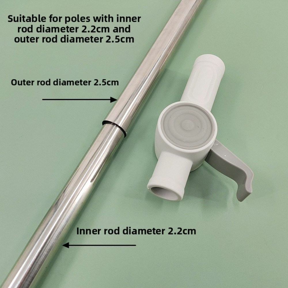 2 ชิ้น คลิปล็อคไม้ถูพื้นแบบหมุ - Fishing Rod Spinning บทวิจารณ์และราคา