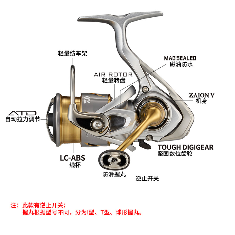 รอกตกปลา DAIWA FREAMS LT แบบสป - Daiwa Reel Bg บทวิจารณ์และราคา